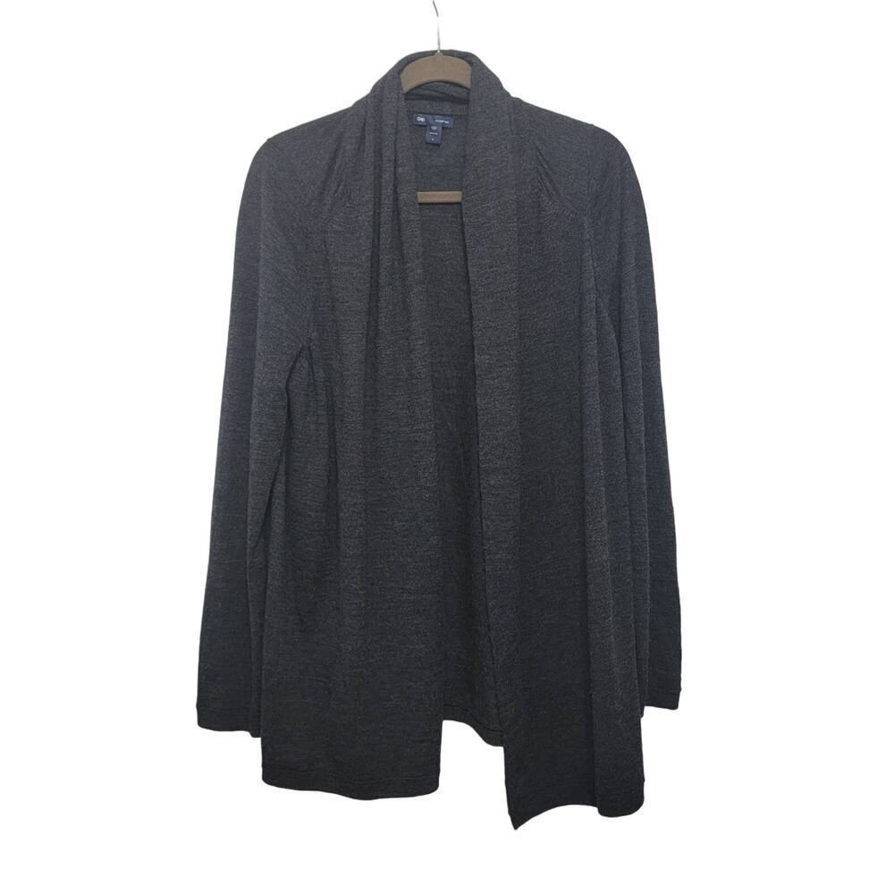 Gap Large Charcoal Wool Sweater Gray Size L